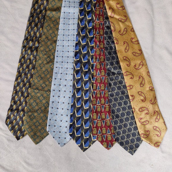 designer silk ties